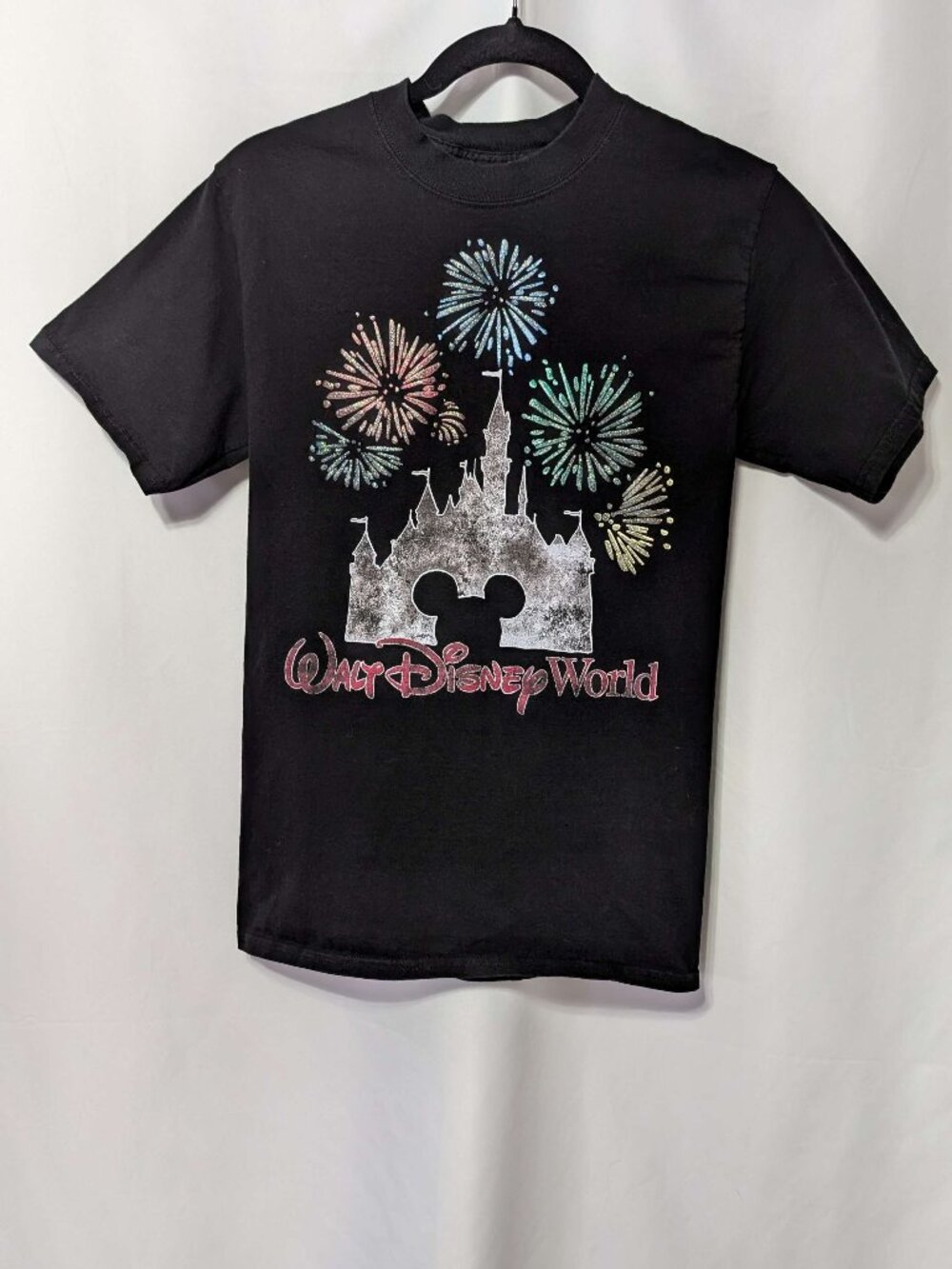 Disney Parks Walt Disney World Authentic Original Black Tee Size S Unisex